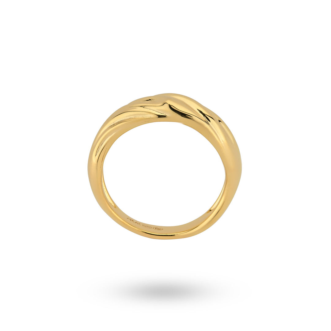 Ring with structure - 124142Y