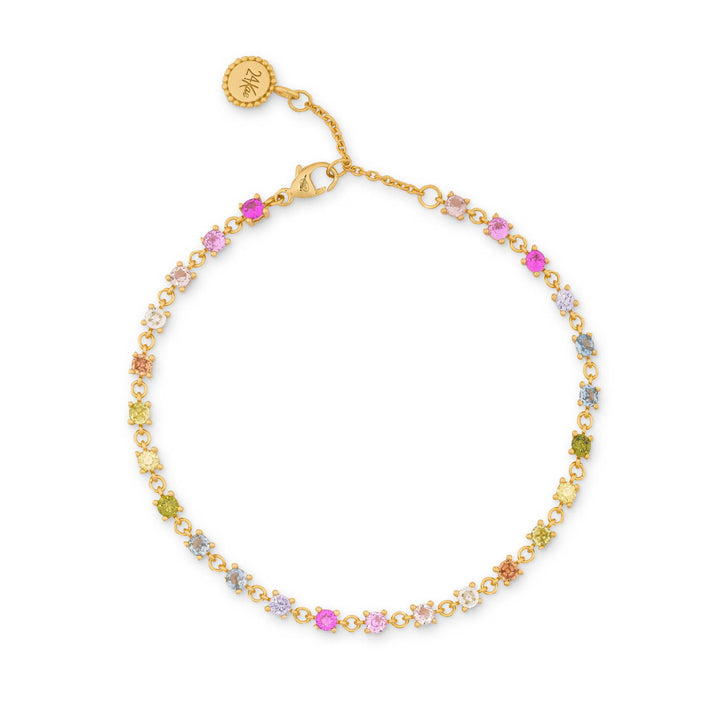 Bracelet with colored stones - 22476Y