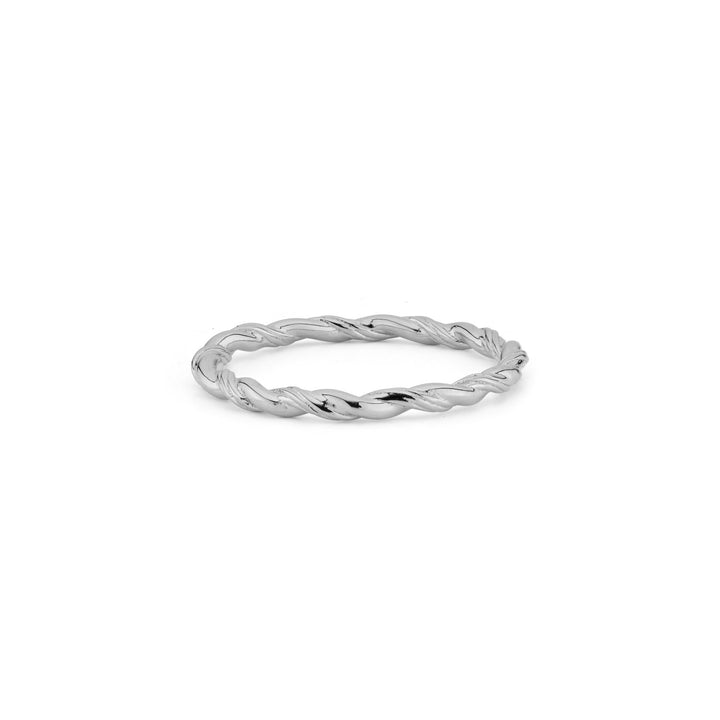 Ring with twisted band - 124138S